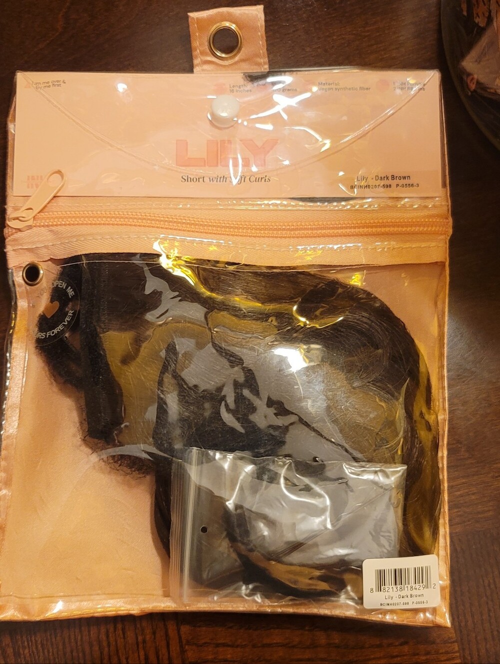 Lily Wig - Dark Brown